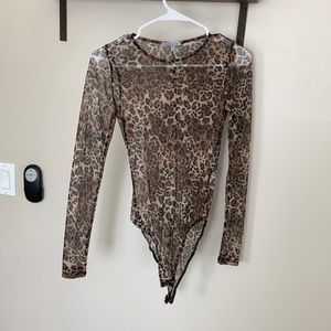 Cheetah print body suit!!!